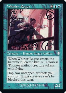 Whirler Rogue (Retro Frame) 101 card from Commander: The Brothers' War
