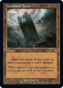 Command Tower (Retro Frame) 178 card from Commander: The Brothers' War