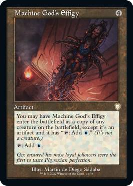 Machine God's Effigy (Retro Frame) 16 card from Commander: The Brothers' War