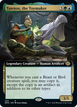 Tawnos, the Toymaker (Extended Art) 359 card from The Brothers' War