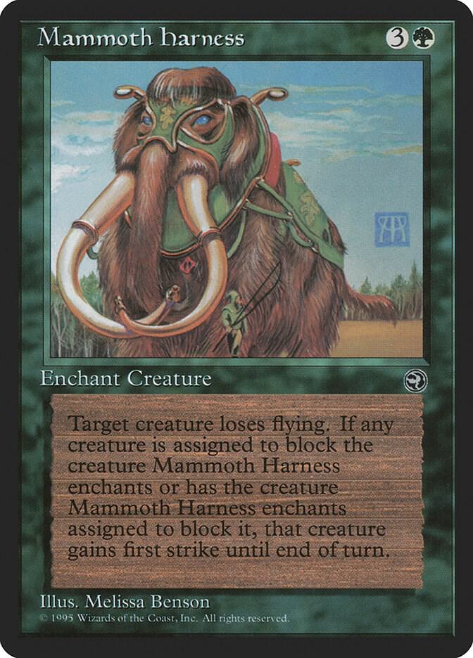 Mammoth Harness card from Homelands