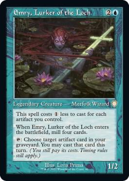 Emry, Lurker of the Loch (Retro Frame) 81 card from Commander: The Brothers' War