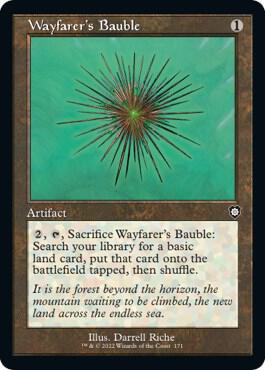 Wayfarer's Bauble (Retro Frame) 171 card from Commander: The Brothers' War