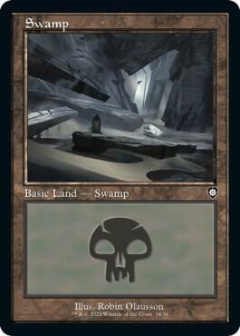 Swamp (Retro Frame) 34 card from Commander: The Brothers' War