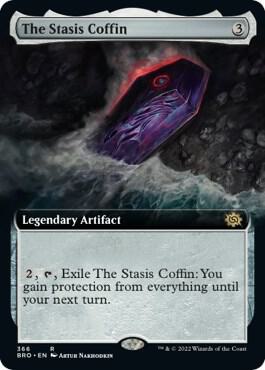 The Stasis Coffin (Extended Art) 366 card from The Brothers' War