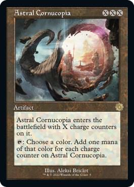 Astral Cornucopia 5 card from The Brothers' War: Retro Frame Artifacts