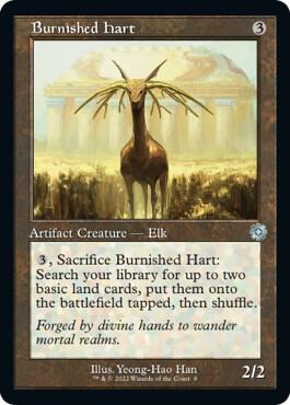 Burnished Hart 8 card from The Brothers' War: Retro Frame Artifacts