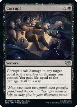 Corrupt 88 card from The Brothers' War