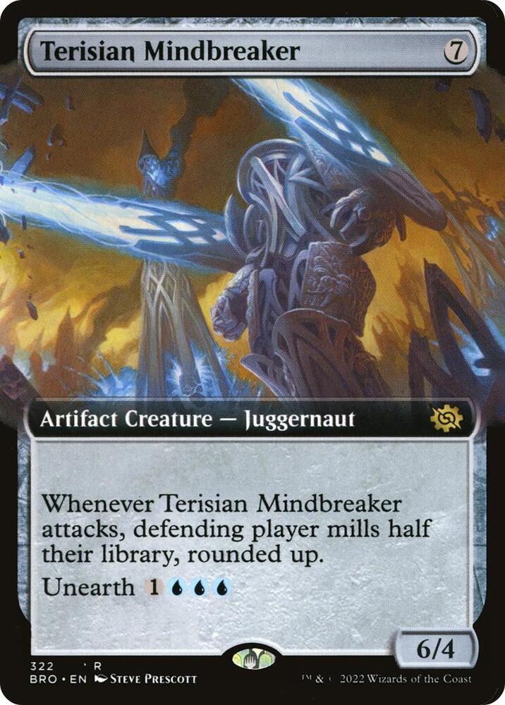 Terisian Mindbreaker (Extended Art) 322 card from The Brothers' War