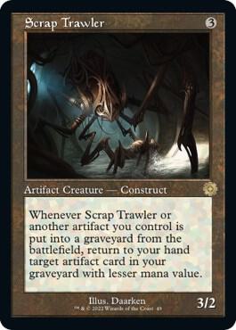 Scrap Trawler 49 card from The Brothers' War: Retro Frame Artifacts