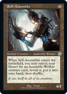 Self-Assembler 51 card from The Brothers' War: Retro Frame Artifacts