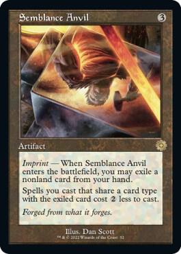 Semblance Anvil 52 card from The Brothers' War: Retro Frame Artifacts