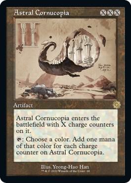 Astral Cornucopia (Schematic) 68 card from The Brothers' War: Retro Frame Artifacts