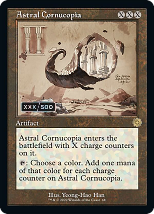 Astral Cornucopia (Schematic) (Serial Numbered) 68 card from The Brothers' War: Retro Frame Artifacts
