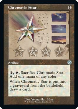Chromatic Star (Schematic) 74 card from The Brothers' War: Retro Frame Artifacts