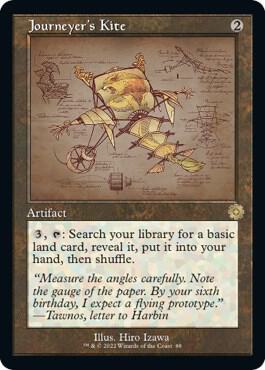 Journeyer's Kite (Schematic) 88 card from The Brothers' War: Retro Frame Artifacts
