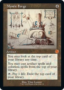Mystic Forge (Schematic) 99 card from The Brothers' War: Retro Frame Artifacts