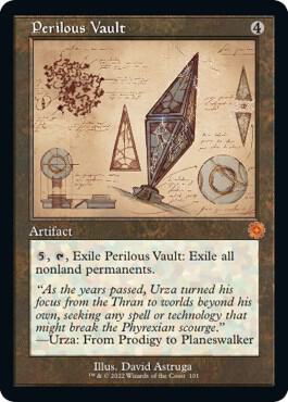 Perilous Vault (Schematic) 101 card from The Brothers' War: Retro Frame Artifacts