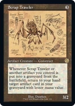 Scrap Trawler (Schematic) 112 card from The Brothers' War: Retro Frame Artifacts
