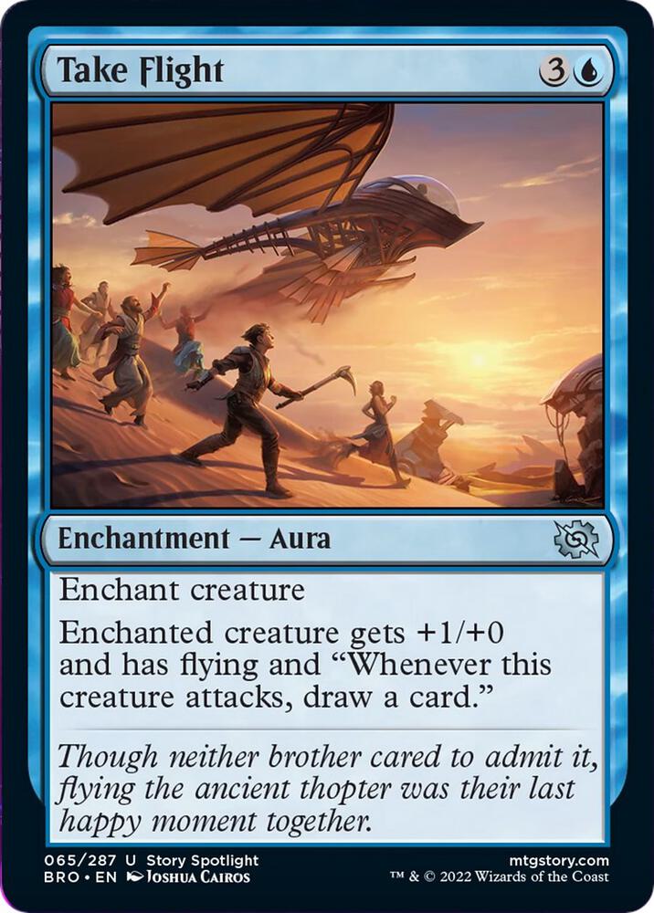 Take Flight 65 card from The Brothers' War