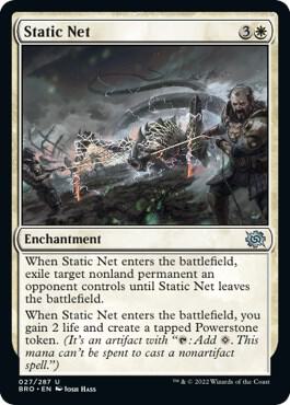 Static Net 27 card from The Brothers' War
