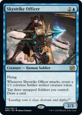 Skystrike Officer 62 card from The Brothers' War