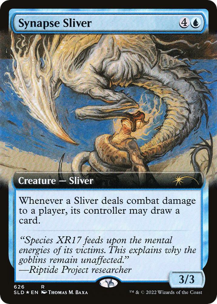 Synapse Sliver (Extended Art) 626 card from Secret Lair Drop Series