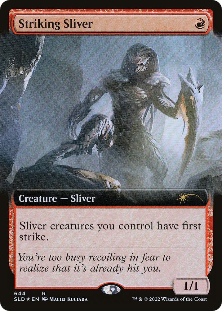 Striking Sliver (Extended Art) 644 card from Secret Lair Drop Series