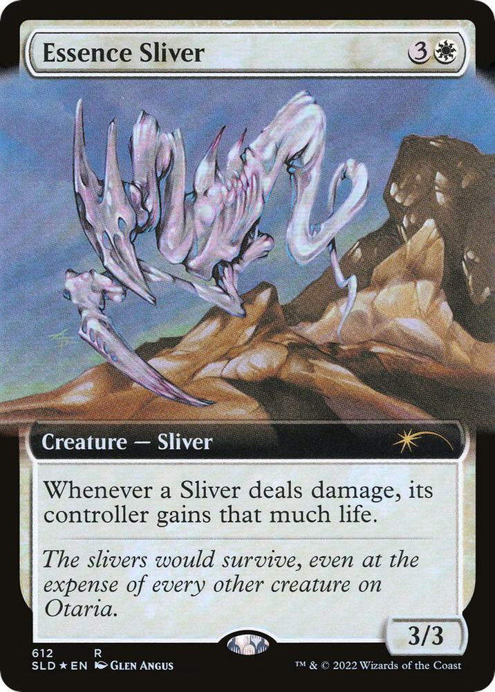Essence Sliver (Extended Art) 612 card from Secret Lair Drop Series