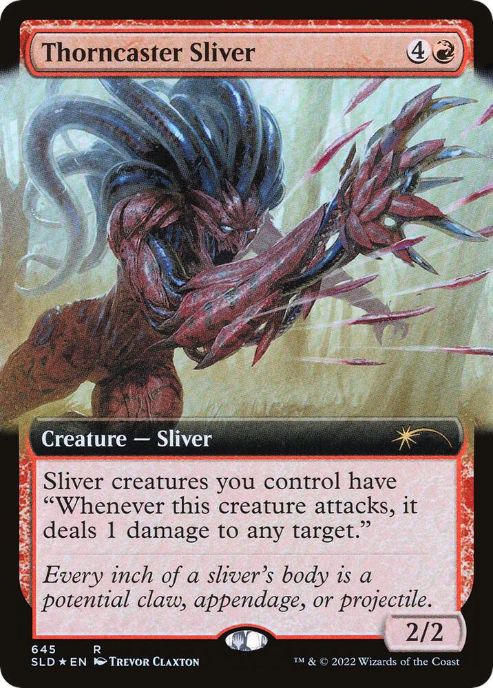 Thorncaster Sliver (Extended Art) 645 card from Secret Lair Drop Series