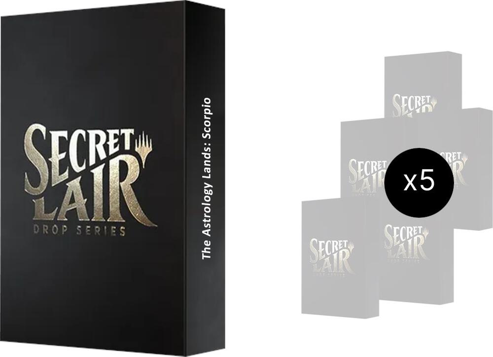 Secret Lair Drop: Astrology Lands (Scorpio) Bundle - Non-Foil Edition sealed product from Secret Lair Drop Series