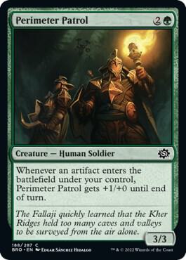 Perimeter Patrol 188 card from The Brothers' War