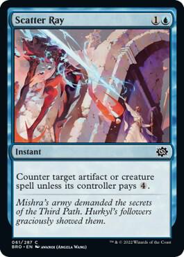 Scatter Ray 61 card from The Brothers' War
