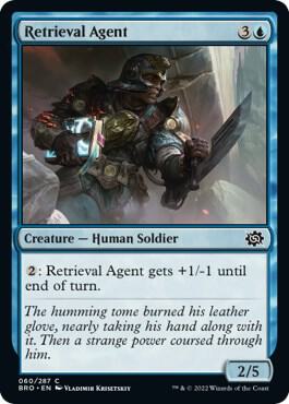 Retrieval Agent 60 card from The Brothers' War