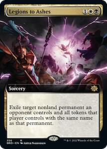 Legions to Ashes (Extended Art) 356 card from The Brothers' War
