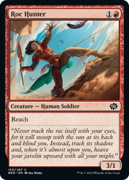 Roc Hunter 150 card from The Brothers' War