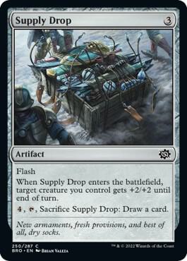 Supply Drop 250 card from The Brothers' War
