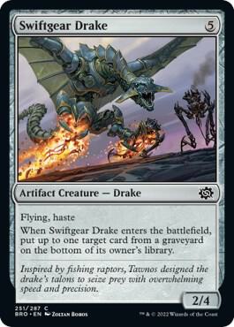Swiftgear Drake 251 card from The Brothers' War