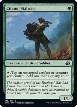 Citanul Stalwart 175 card from The Brothers' War