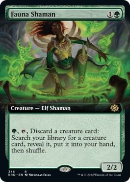 Fauna Shaman (Extended Art) 346 card from The Brothers' War