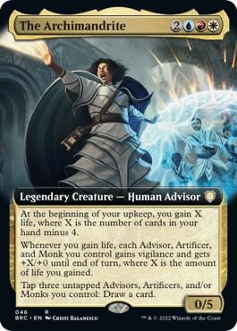 The Archimandrite (Extended Art) 46 card from Commander: The Brothers' War