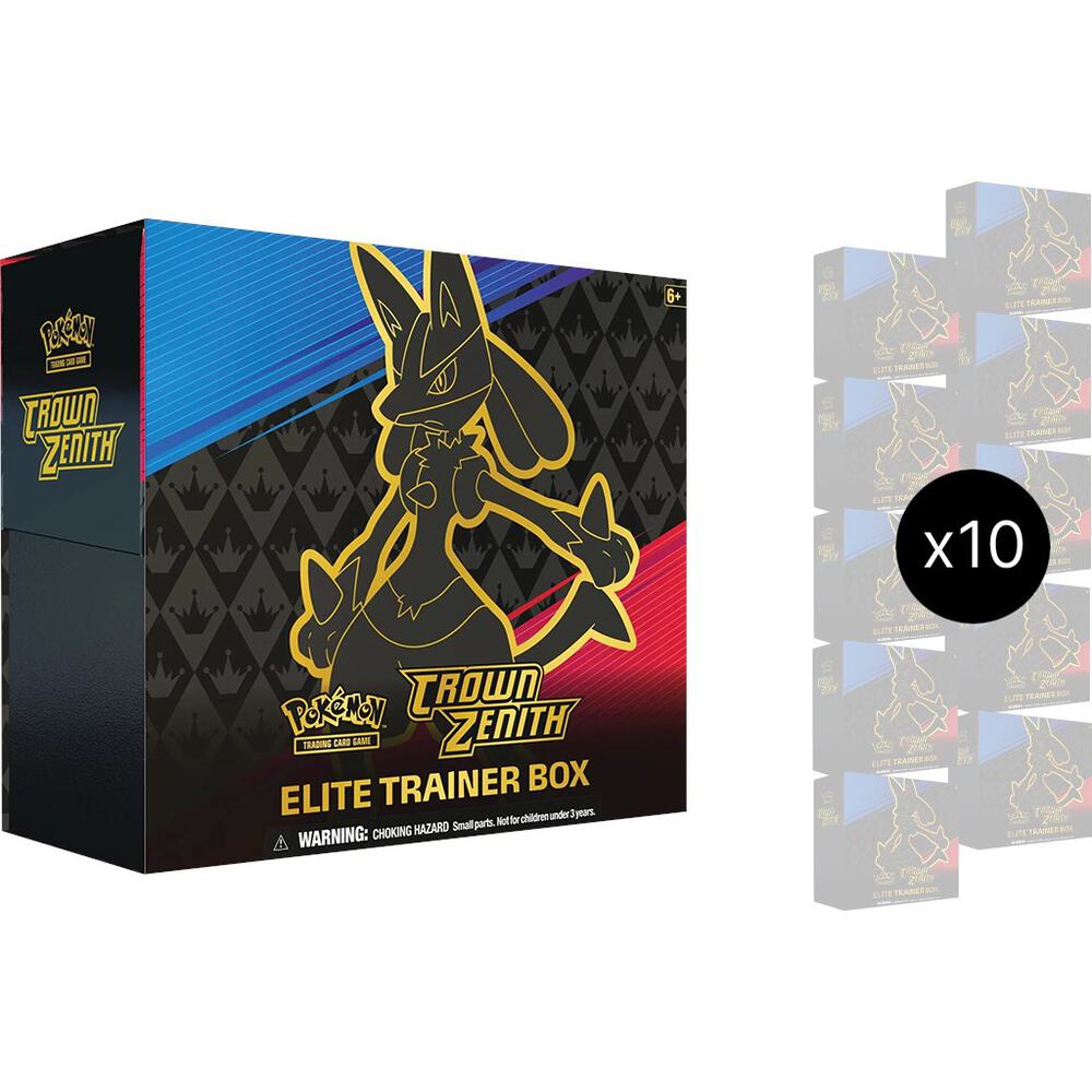 Crown Zenith Elite Trainer Box Case card from Crown Zenith