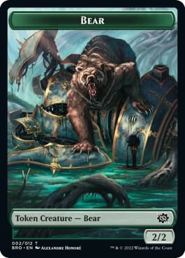 Bear Token 2 card from The Brothers' War