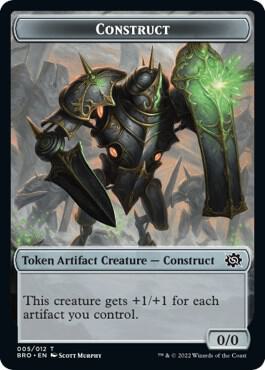 Construct Token 5 card from The Brothers' War