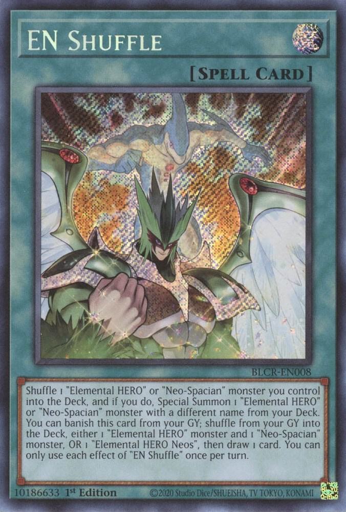EN Shuffle BLCR-EN008 card from Battles of Legend: Crystal Revenge