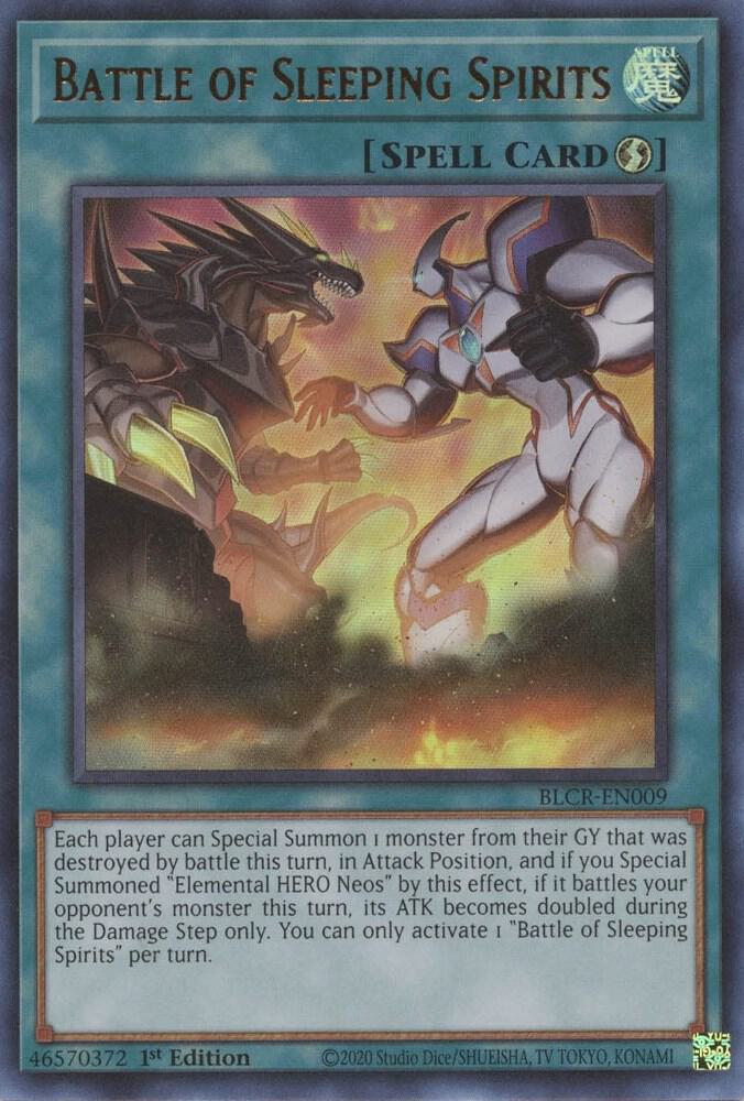 Battle of Sleeping Spirits BLCR-EN009 card from Battles of Legend: Crystal Revenge
