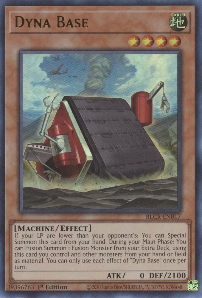 Dyna Base BLCR-EN017 card from Battles of Legend: Crystal Revenge