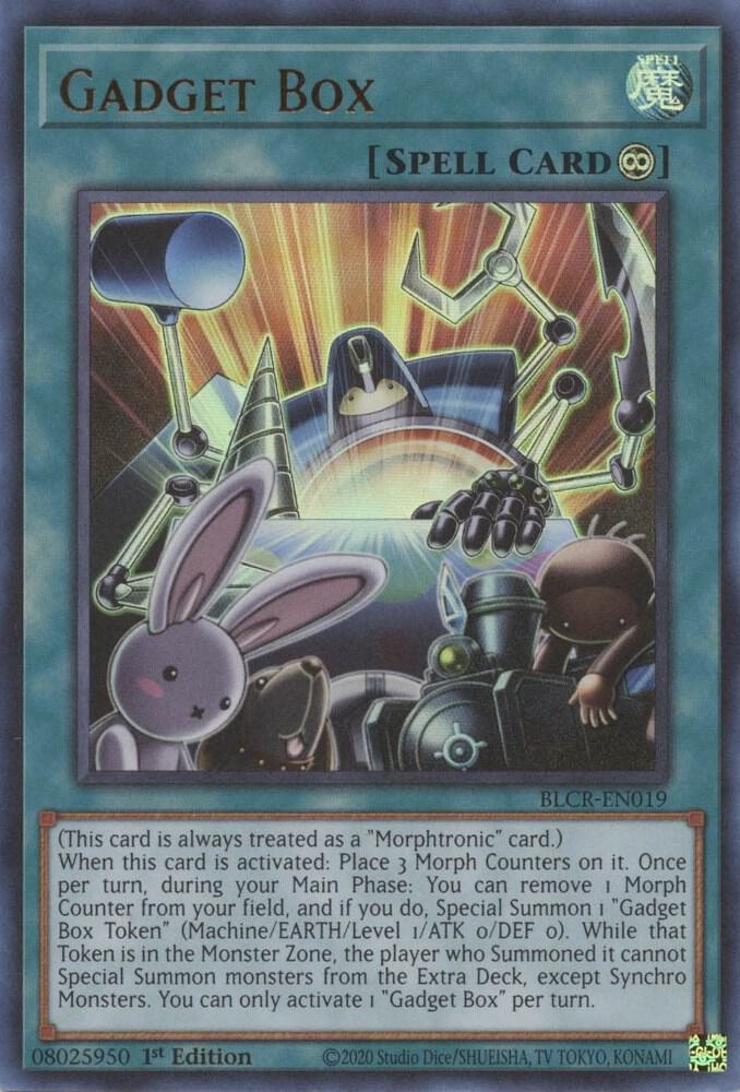 Gadget Box BLCR-EN019 card from Battles of Legend: Crystal Revenge
