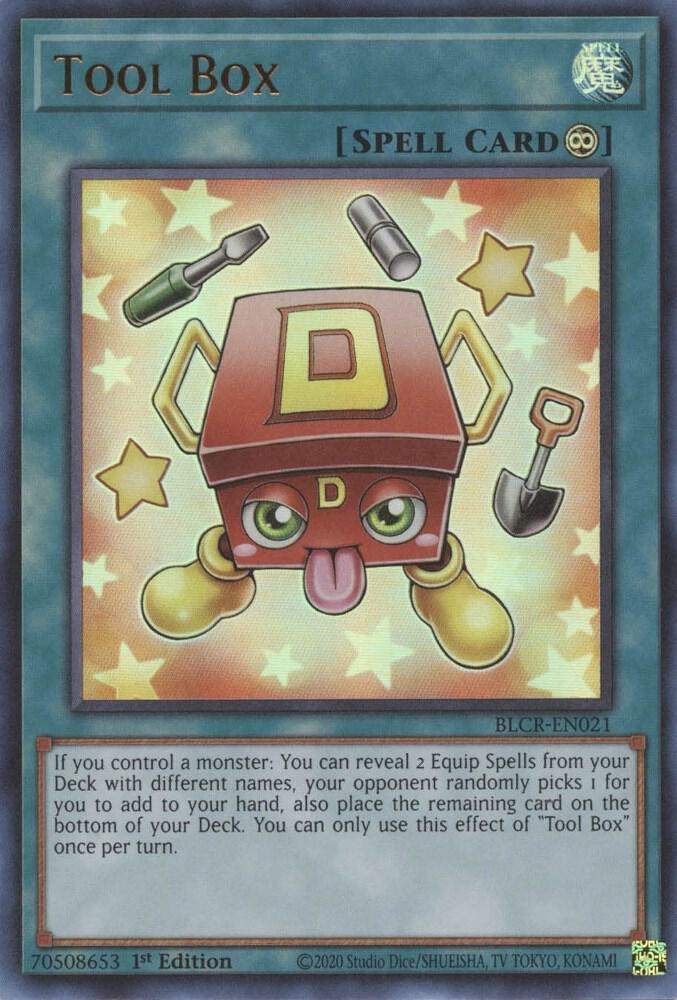 Tool Box BLCR-EN021 card from Battles of Legend: Crystal Revenge