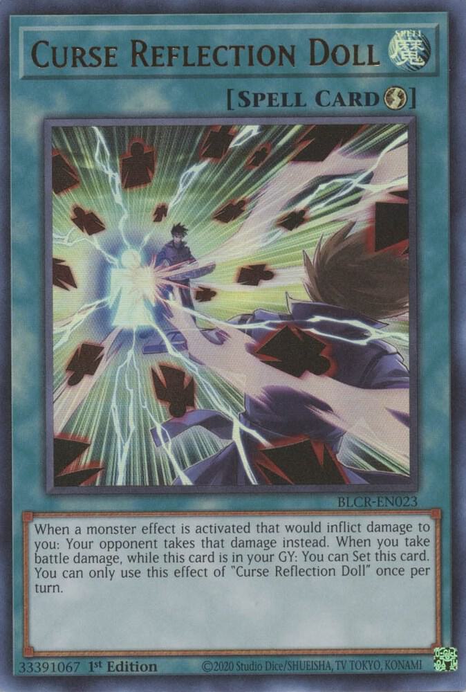 Curse Reflection Doll BLCR-EN023 card from Battles of Legend: Crystal Revenge
